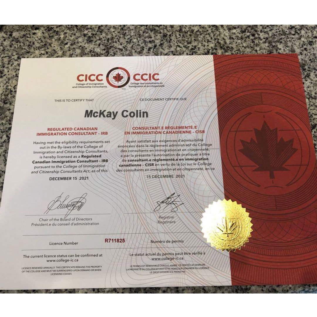 Certificate 1